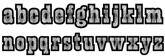Burris Font LOWERCASE
