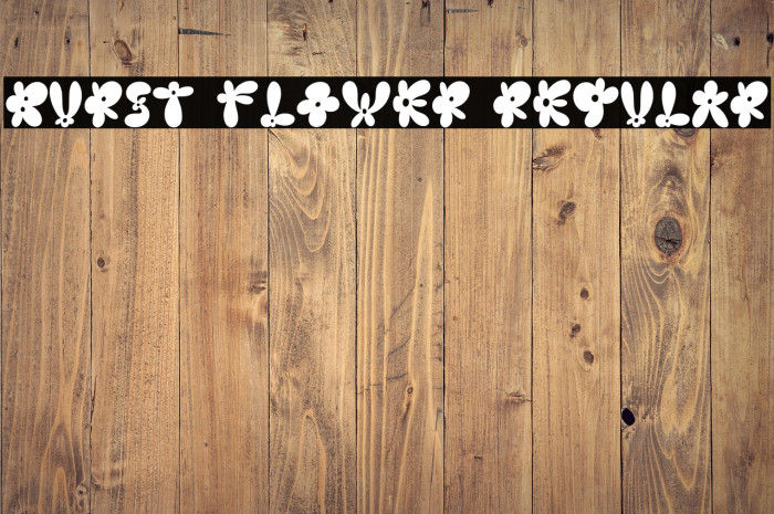 Burst Flower Regular Example 2