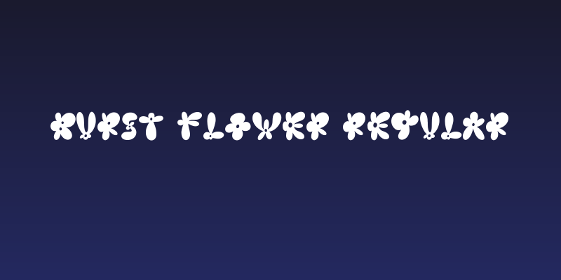 Burst Flower Regular Social Header