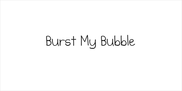 Burst My Bubble Logo