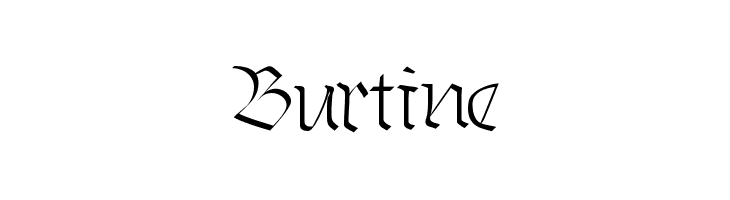 Burtine  les polices de caractères gratuit tlcharger