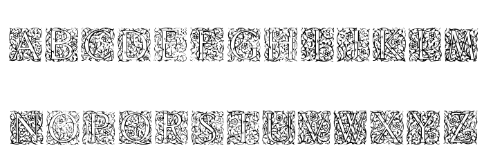 Burton Font LOWERCASE