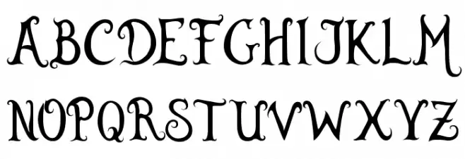 Burton's Dreams Pro Schriftart Groß