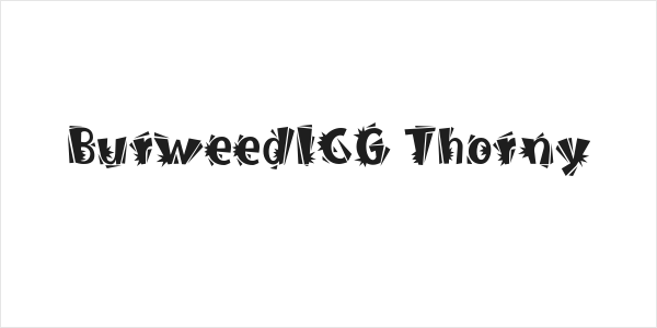 BurweedICG Thorny Logo