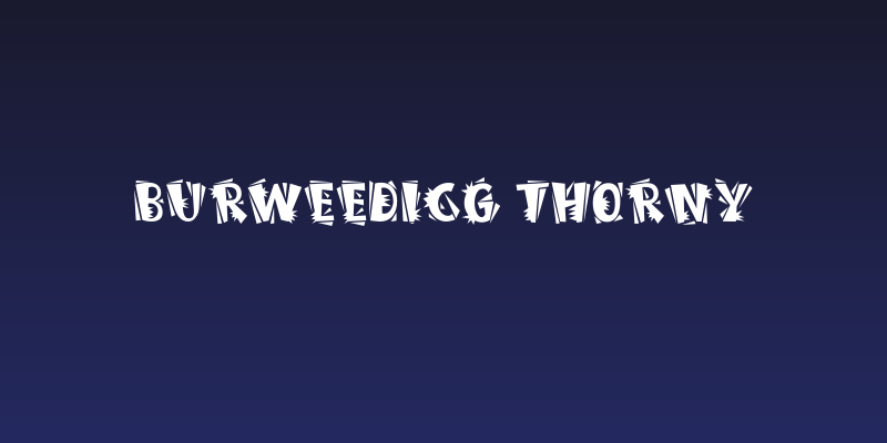 BurweedICG Thorny Social Header