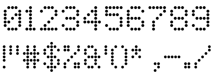 Bus Stop Regular Font OTHER CHARS