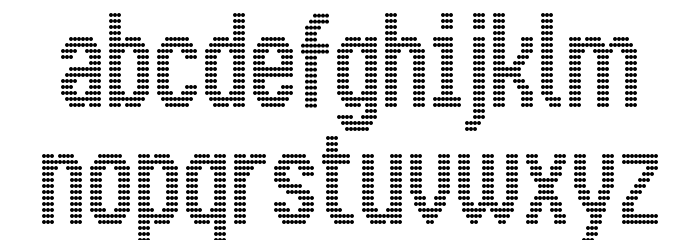 BusMatrix Condensed Condensed Font LOWERCASE