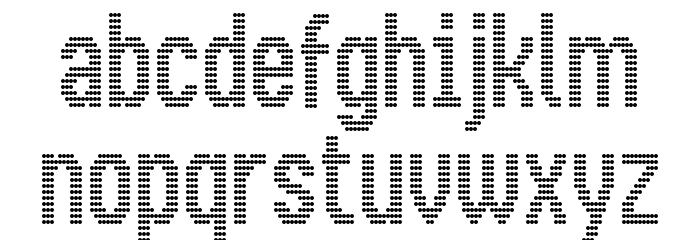 BusMatrix Condensed Condensed Font LOWERCASE