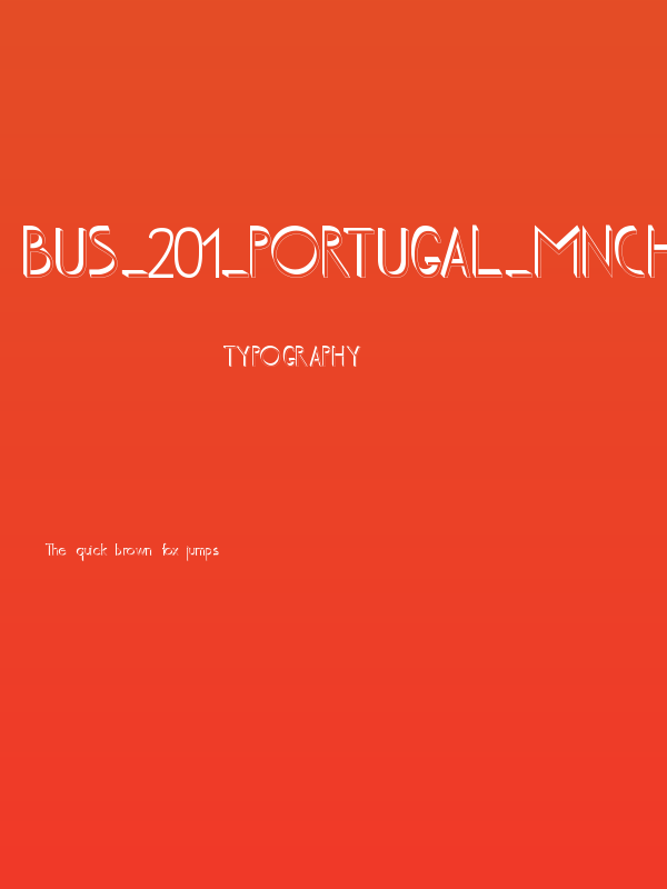 Bus_201_Portugal_Mnchen_Sh Poster