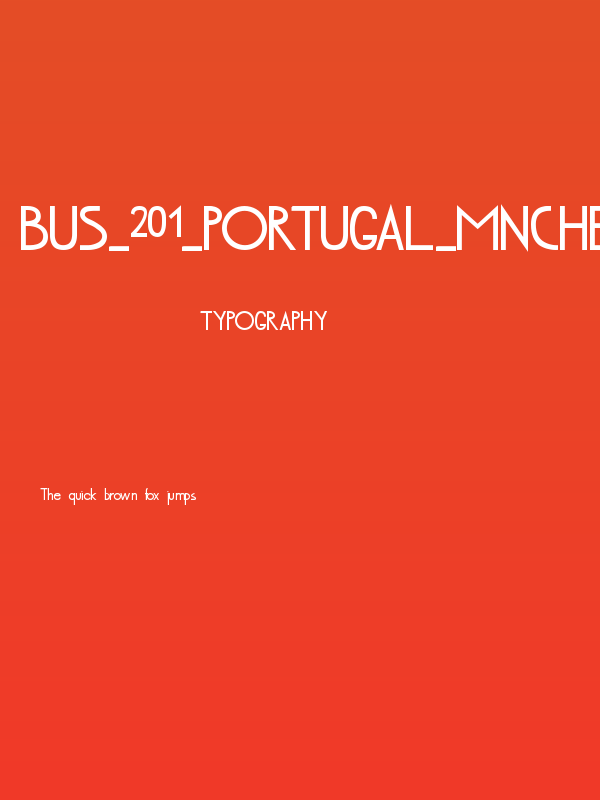 Bus_201_Portugal_Mnchen_bold Poster