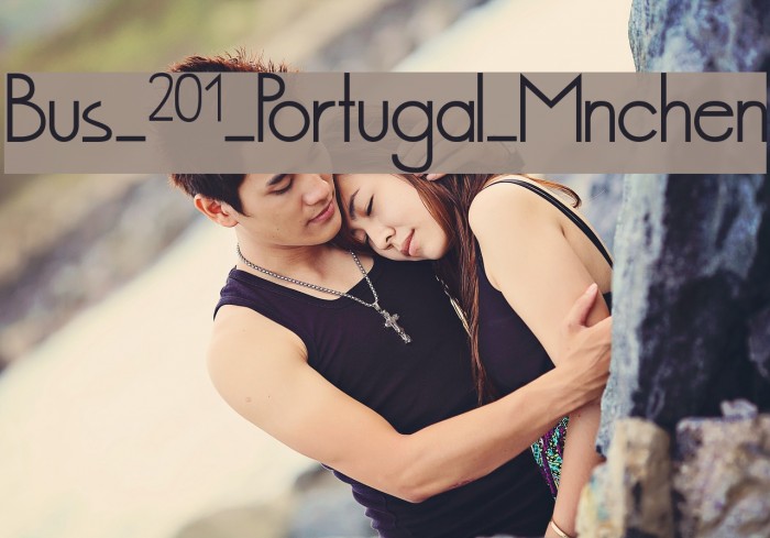 Bus_201_Portugal_Mnchen Font examples