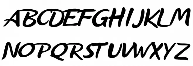 Busch Three Regular Font Litere mari