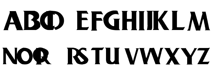 BuschGardenz- Font LOWERCASE
