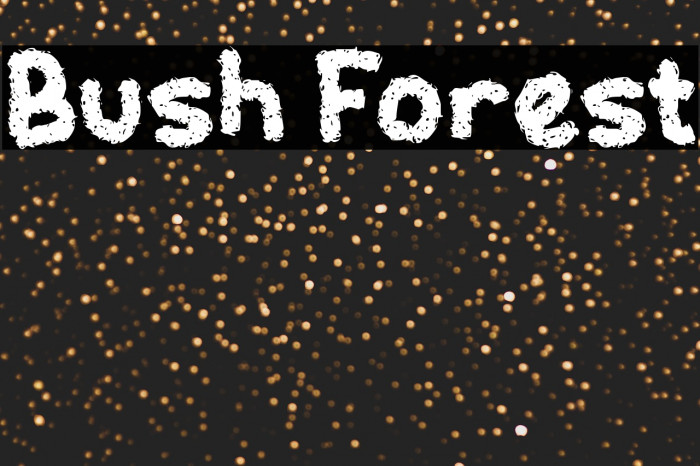 Bush Forest Example 3