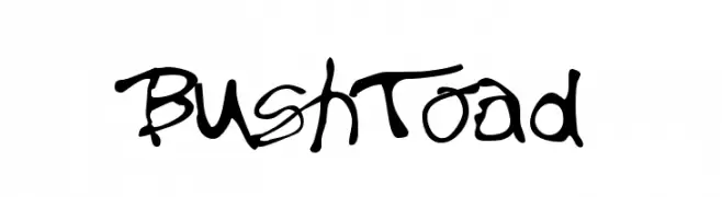 BushToad  Descarca Fonturi Gratis