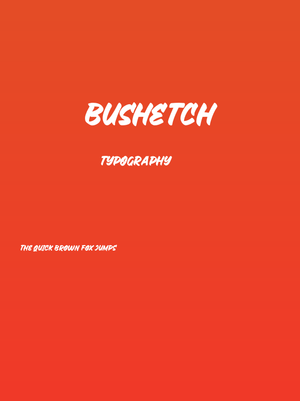 Bushetch Poster