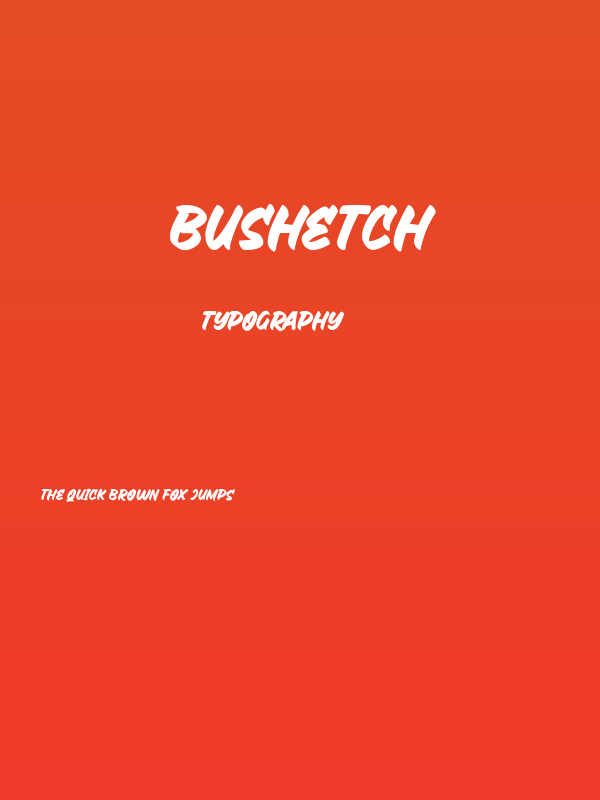 Bushetch Poster