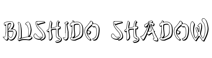 Bushido Shadow  免费字体下载