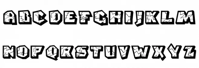 Busho Heavy Schriftart Groß