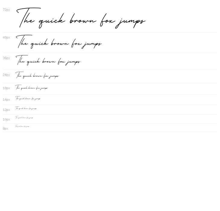 Business Signature D Waterfall