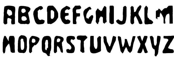 Business Suit Font LOWERCASE