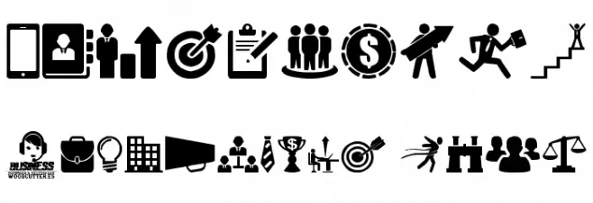 Business Font OTHER CHARS