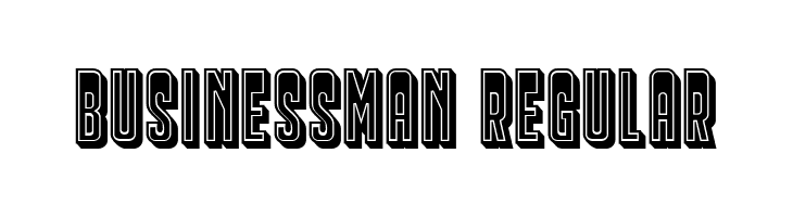 Businessman Regular  免费字体下载