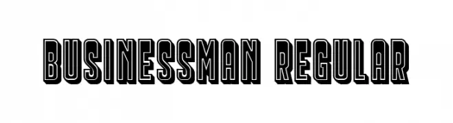 Businessman Regular  Fuentes Gratis Descargar