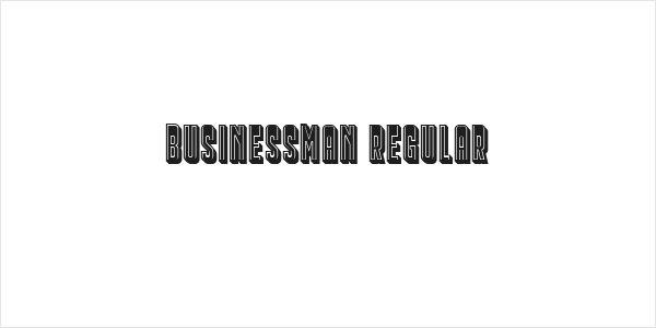 Businessman Regular Logo