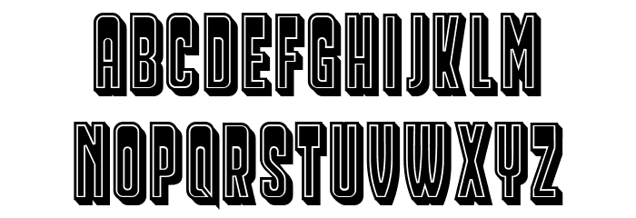 Businessman Regular Font LOWERCASE