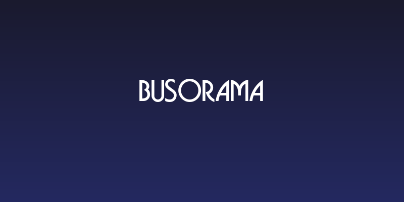 Busorama Social Header