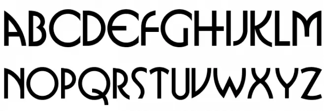 Busorama Font Litere mici