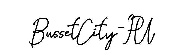 Busset City - PU  les polices de caractères gratuit tlcharger
