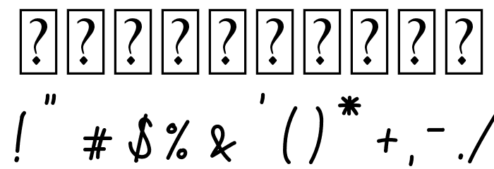 Busset City - PU Font OTHER CHARS