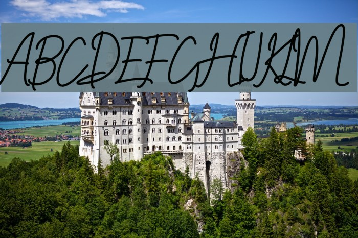 Busset City - PU Font examples