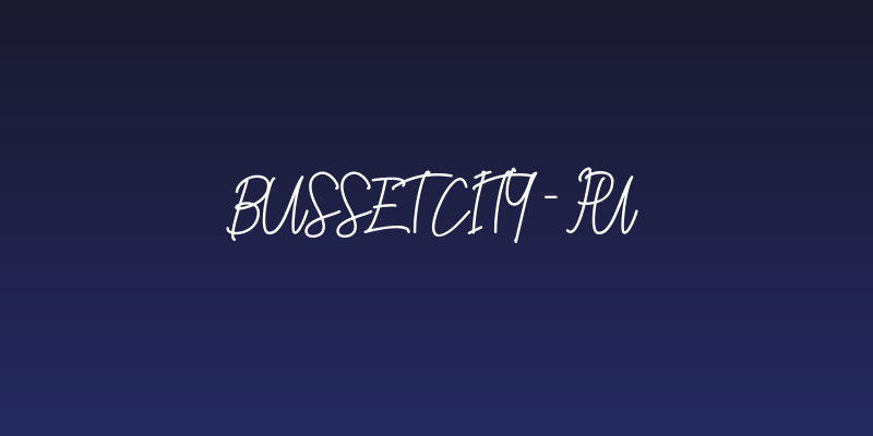 Busset City - PU Social Header