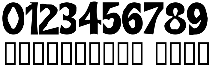 Bustamante1.0 Font OTHER CHARS