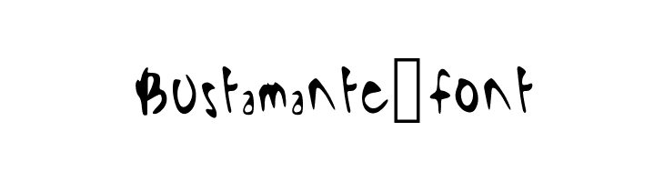 Bustamante_font  नि: शुल्क फ़ॉन्ट्स डाउनलोड