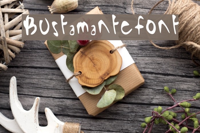 Bustamante_font Example 2