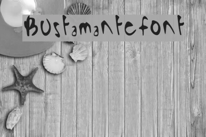 Bustamante_font Font examples