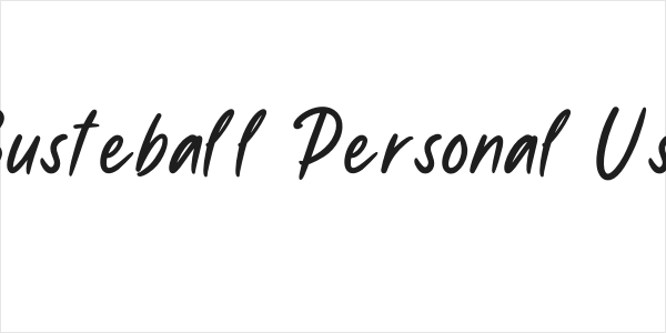 Busteball Personal Use Logo