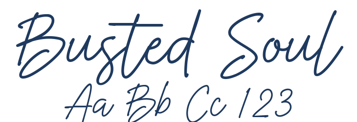 Busted Soul Font Preview