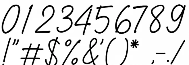 Busted Soul Font Alte caractere