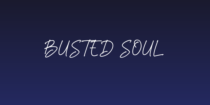 Busted Soul Social Header