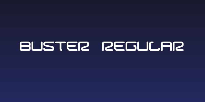 Buster Regular Social Header