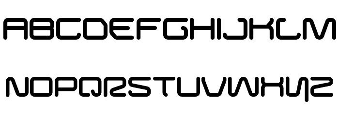 Buster Regular Font LOWERCASE