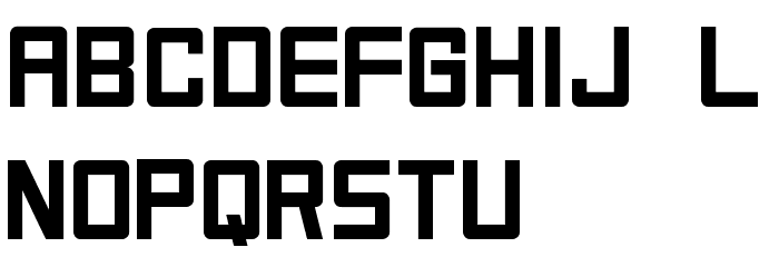 Buster Font LOWERCASE