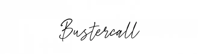Bustercall  Fuentes Gratis Descargar