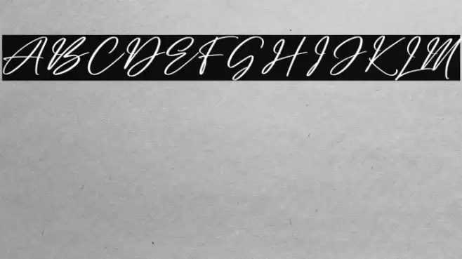 Busterdam Hunter Schriftart examples