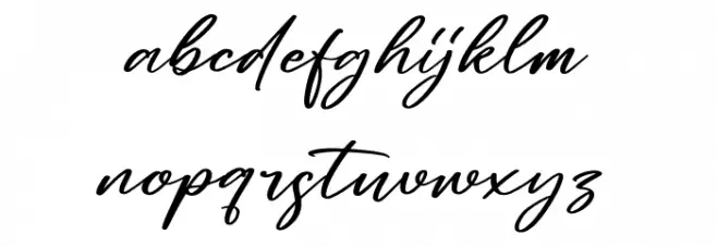 Busterdam Hunter Schriftart Kleinbuchstaben